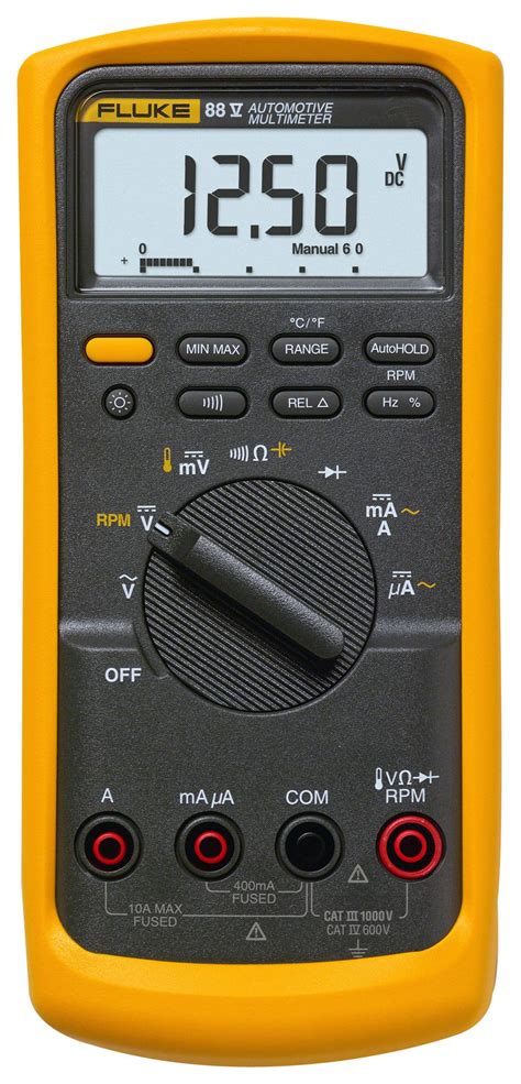 FLUKE 88V/A Fluke, Multimètre numérique automobile, Série 80 V, 20000 points | Farnell FR