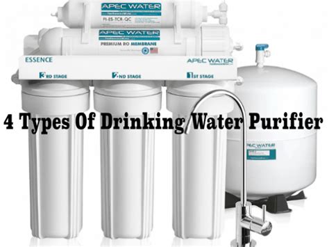 4 Types of Drinking Water Purifiers For Home - World Of Water Filter