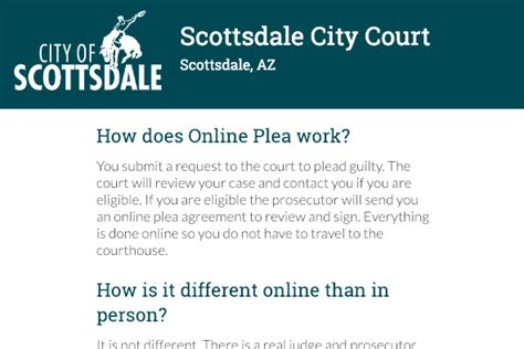 Scottsdale City Court expands access, launches misdemeanor ODR - Get ...