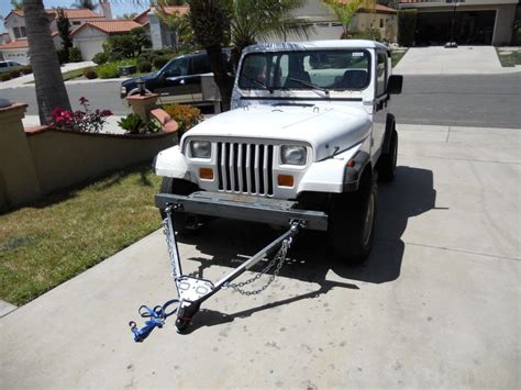 tow bar on my yj - Jeep Wrangler Forum