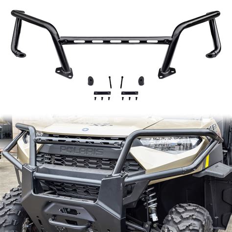 Buy SAUTVS Ranger XP 1000 Front Bumper, Front Brush Guard Bumper Protector for 2018-2023 Polaris ...