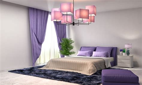 Purple Bedroom Colours, walls and Ideas | Design Cafe