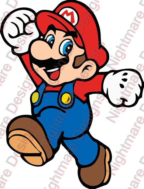 Super Mario Jumping Svg Mario Svg Game Svg | Images and Photos finder