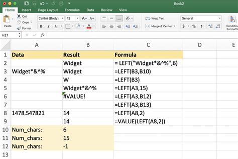 How to Extract Text With Excel's LEFT/LEFTB Function