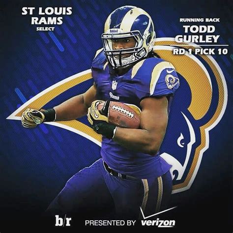 Rd 1 pick 10 Forever a #DGD #TG3 | Todd gurley, Football funny, St louis rams
