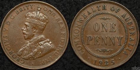 Commonwealth of Australia Kangaroo One Penny Value