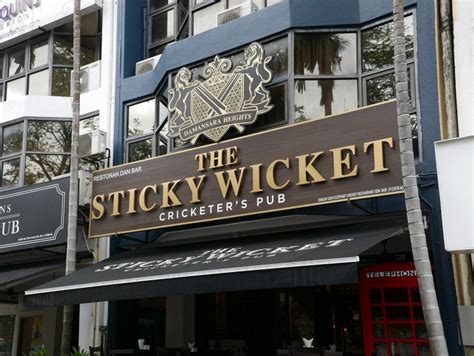 The Sticky Wicket, Cricket Themed Pub, Bukit Damansara, Kuala Lumpur ...