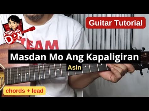 MASDAN MO ANG KAPALIGIRAN Lead & chords tutorial | ASIN - YouTube