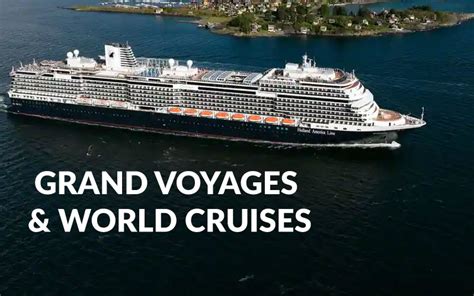 Holland America Grand World Voyage 2024 - Neala Viviene