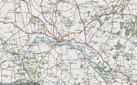 Old Maps of River Wensum, Norfolk - Francis Frith