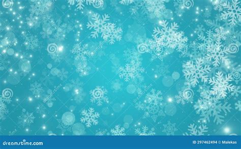 Animated Christmas Background with Falling Snowflake Shapes Stock Footage - Video of pattern ...