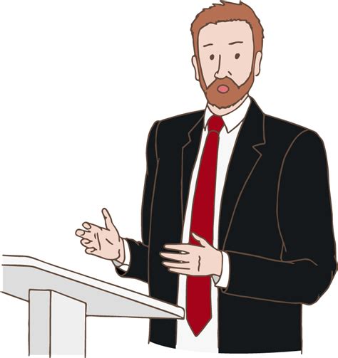 Politician Speach Clipart - Full Size Clipart (#3150451) - PinClipart