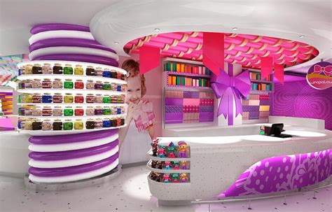 Candy Store Design | Interior Decorations Ideas & Retail Display Fixtures