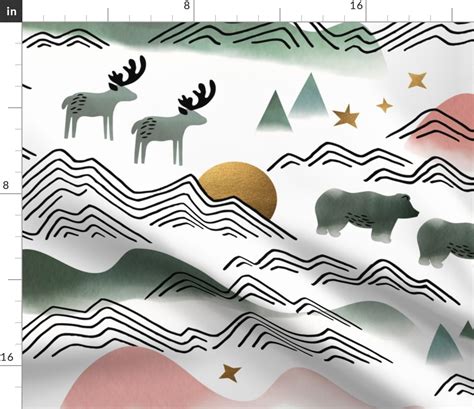 Home on the Range Fabric | Spoonflower