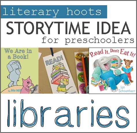 This storytime was for a visiting preschool class here at my library, after a tour of the ...