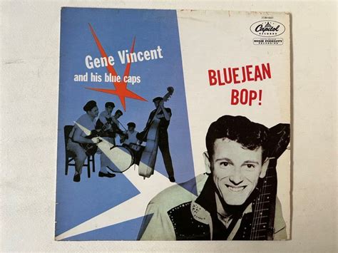 Yahoo!オークション - GENE VINCENT BLUEJEAN BOP 76年MONO CAPITOL RE...