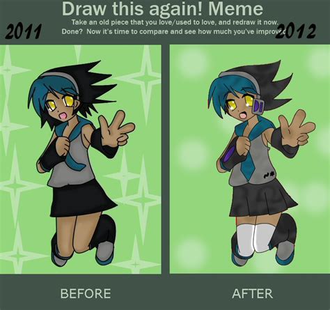 Draw This Again! Meme - Sonic Fan Characters Photo (30933231) - Fanpop