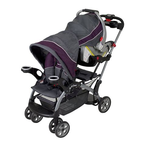 Double Twin Stroller Travel System with 2 Infant Car Seats - Other