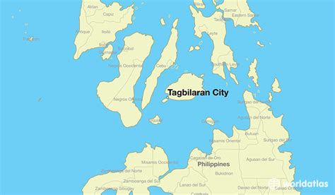 Where is Tagbilaran City, The Philippines? / Tagbilaran City, Central Visayas Map - WorldAtlas.com