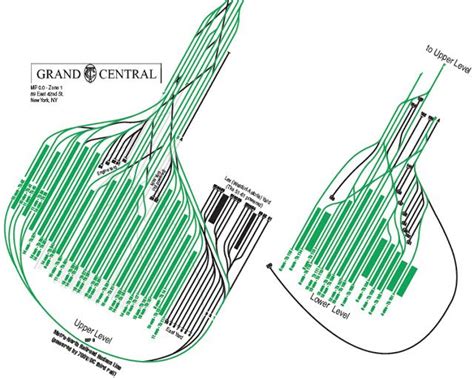 map of grand central terminal tracks - Google Search | Model train layouts, Train, Ho scale ...