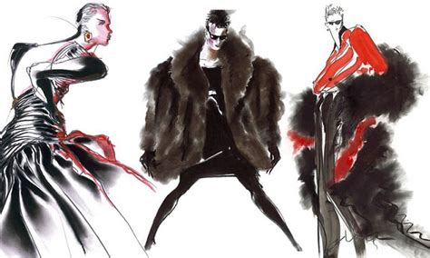 Tony Viramontes' fashion illustrations reveal glamour of the 80s ...