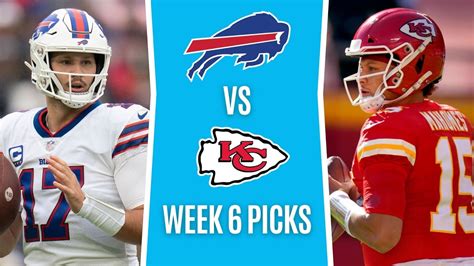 Buffalo Bills vs Kansas City Chiefs 10/16/22 NFL Picks and Predictions NFL Week 6 Picks - YouTube