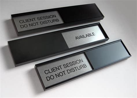 Sliding Office Signs | Medical Office Signs | Do Not Disturb Sign