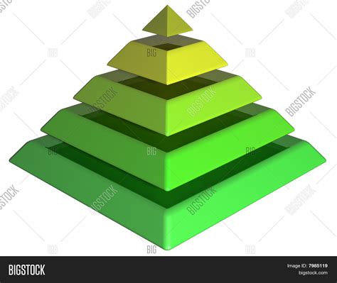 Layered Green Pyramid Image & Photo (Free Trial) | Bigstock