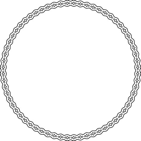Round Frame Transparent - PNG All | PNG All