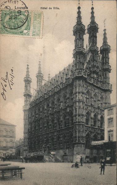 City Hall Leuven, Belgium Postcard