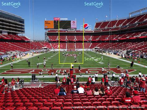 49ers Seating charts and actual views