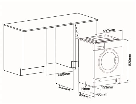 Montpellier MWBI7021 Integrated Washing Machine