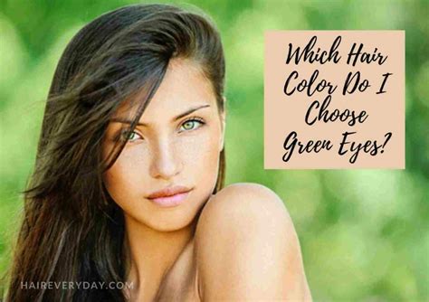 Black Hair Green Eyes Olive Skin