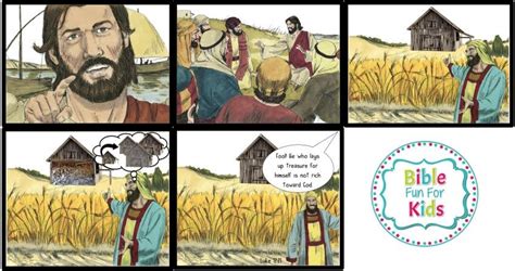 Parable of the Rich Fool, the Hidden Treasure & the Pearl of Great Price | Bible Fun For Kids