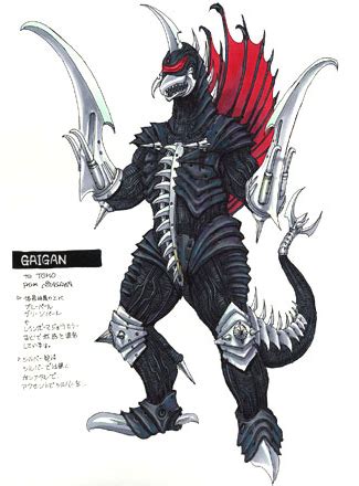 Image - Concept Art - Godzilla Final Wars - Gigan 1.png - Wikizilla - Wikia