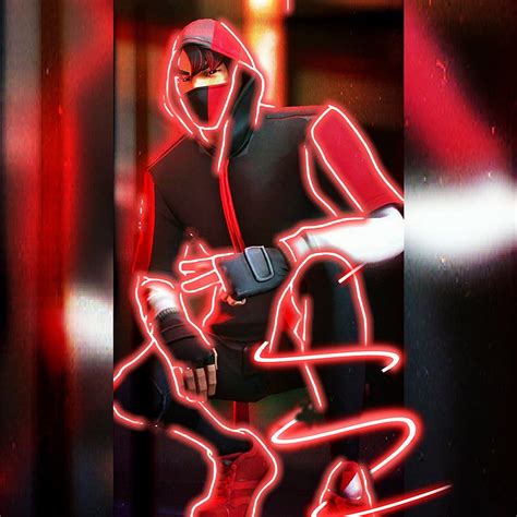 Glow Ikonik, fortnite, games, neon, HD phone wallpaper | Peakpx