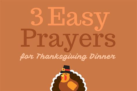 3 Easy Prayers for Thanksgiving Dinner | Busted Halo