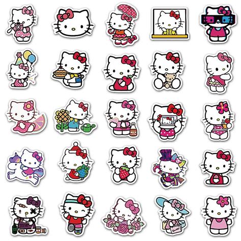 Hello Kitty hello kitty stickers cute collection for fans