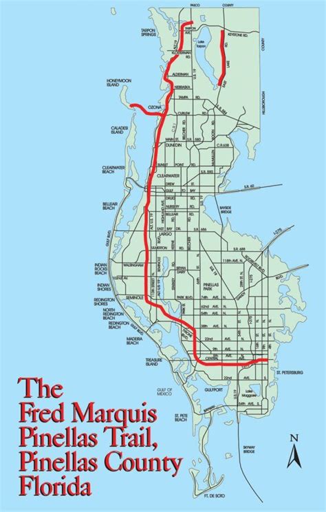 Pinellas County Bicycle Trail Map - Bicycle Post