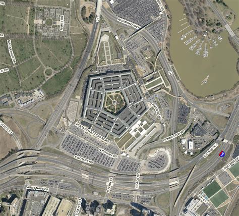 Map Of Washington Dc Pentagon - London Top Attractions Map