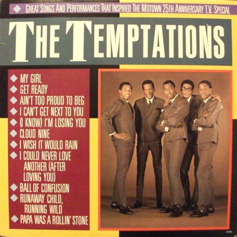 The Temptations - Great Songs And Performances That Inspired The Motown 25th Anniversary ...