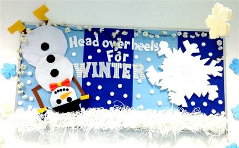 Winter bulletin board ideas for December or January