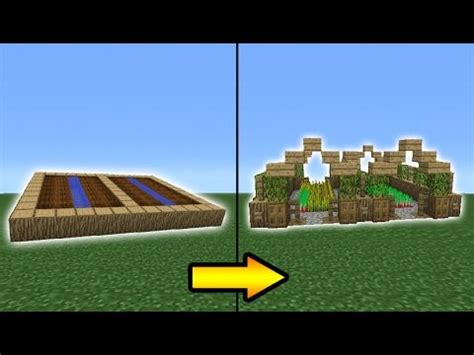 Minecraft Tutorial: How To Transform a Village Farm - YouTube ...