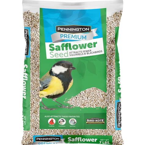 Pennington Premium 7 lbs. Safflower Bird Seed Bird Food 100542051 - The Home Depot