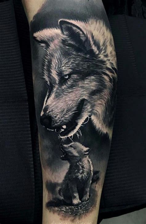 Wolf Tattoo Designs For Men Masculine Idea Inspiration - With That Said Perhaps You Can ...