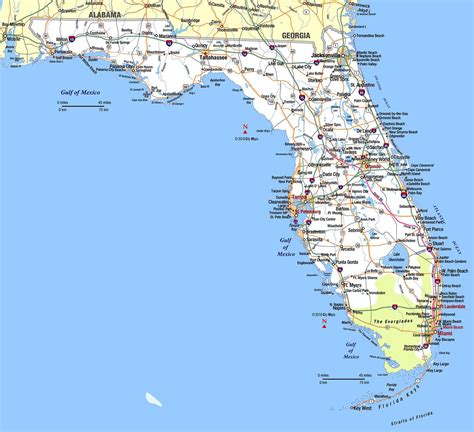 Southern Florida - Aaccessmaps - Map Of Sw Florida Cities | Printable Maps