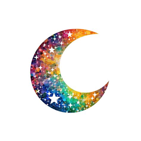 Ai Generative Star And Crescent Moon Png, Star, Crescent, Moon PNG Transparent Image and Clipart ...