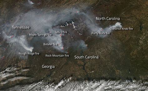 Gatlinburg Fire Map: Smoky Mountain Timeline, Death Toll From Wildfire Destruction And Drought