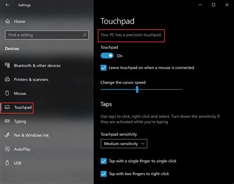 How to Customize Precision Touchpad Settings on Windows 10? | Gear Up Windows