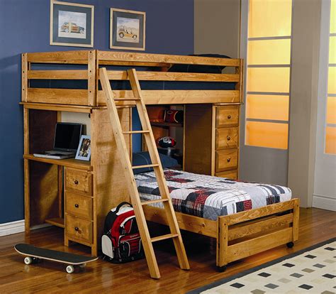 20 Loft Beds with Desk For Boys Bedrooms | Home Design Lover